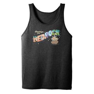 Flintstones Greetings from Bedrock Unisex Tank Top