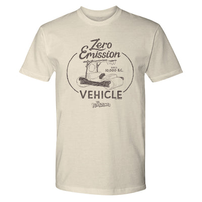 Flintstones Zero Emissions Adult Short Sleeve T-Shirt