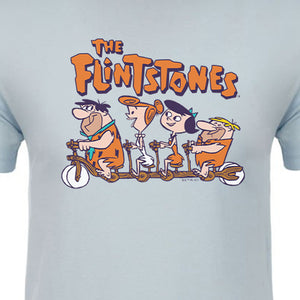 The Flintstones Flintmobile Adult Short Sleeve T-Shirt