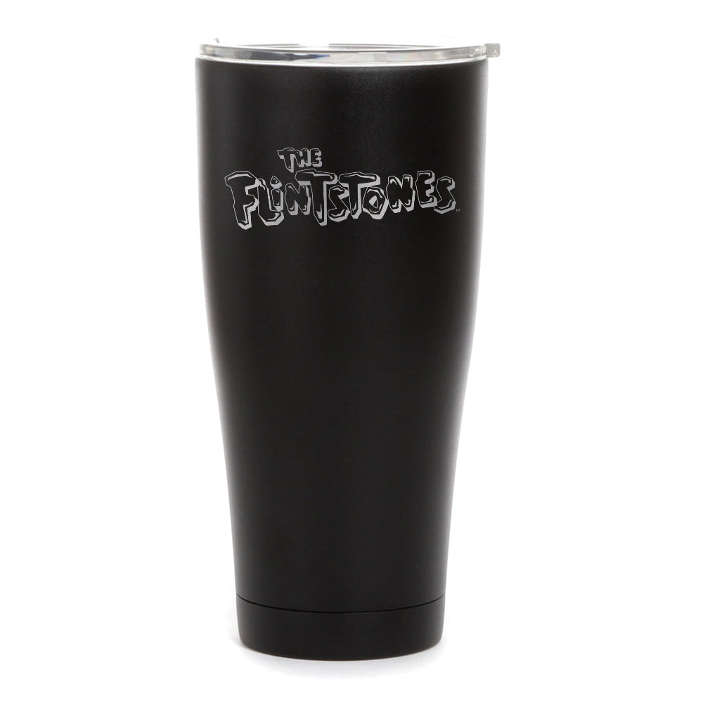 The Flintstones Logo Laser Engraved SIC Tumbler