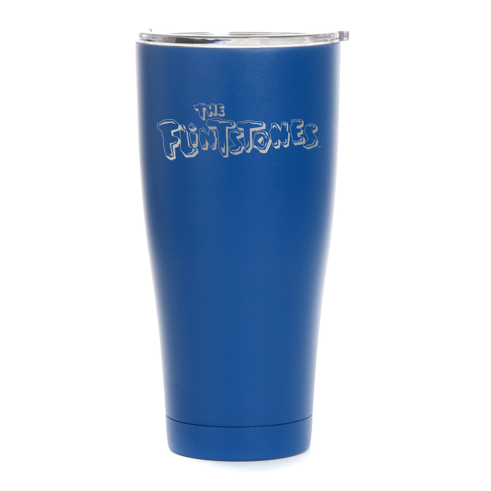 The Flintstones Logo Laser Engraved SIC Tumbler