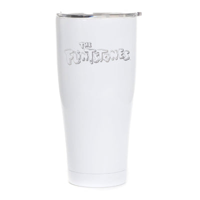 The Flintstones Logo Laser Engraved SIC Tumbler