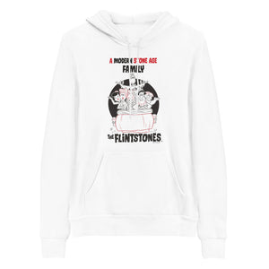 The Flintstones Stone Age Family Adult Fleece Hooded Sweatshirt