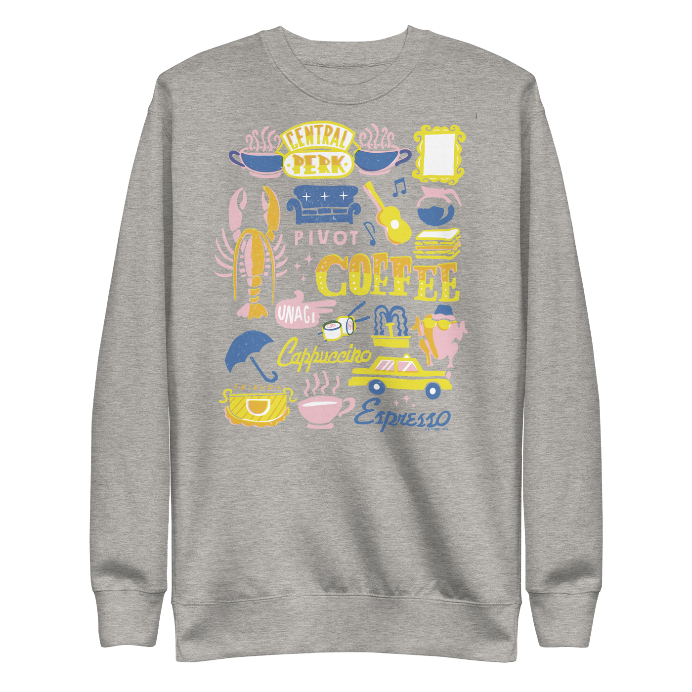 Friends Coffee Unisex Fleece Pullover