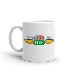 Friends Central Perk White Mug