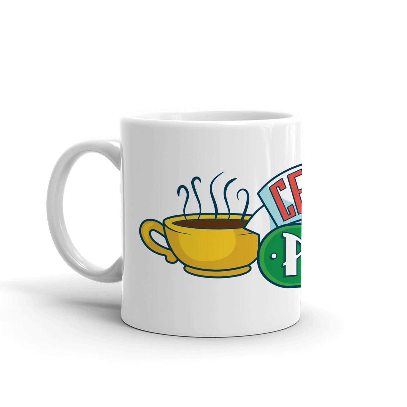 Friends Central Perk Wrap White Mug