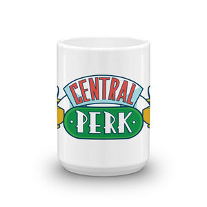 Friends Central Perk Wrap White Mug