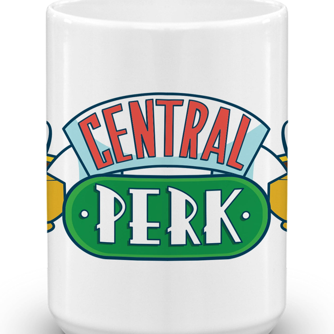 Friends Central Perk Wrap White Mug