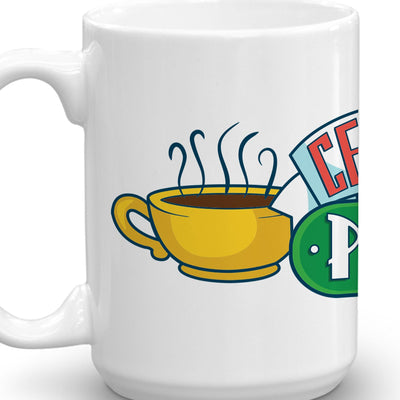 Friends Central Perk Wrap White Mug