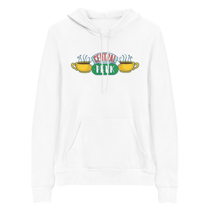 Friends Central Perk Adult Fleece Hooded Sweatshirt