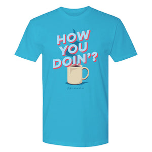 Friends How You Doin'? Adult Short Sleeve T-Shirt