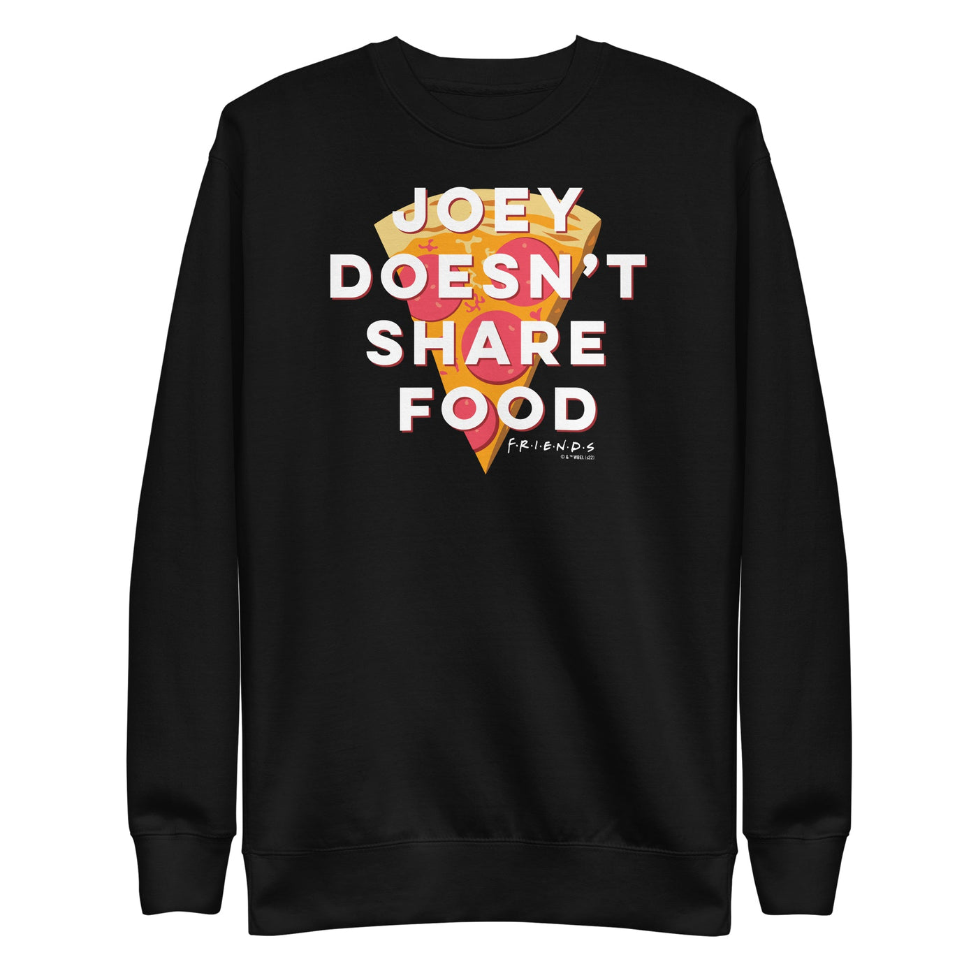 Friends Joey Doesn't Share Food Unisex Fleece Pullover