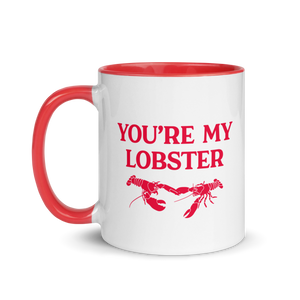 Friends Lobster Couple Two-Tone Mug