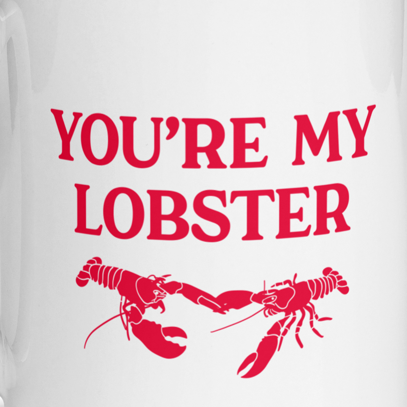 Friends Lobster Couple Two-Tone Mug