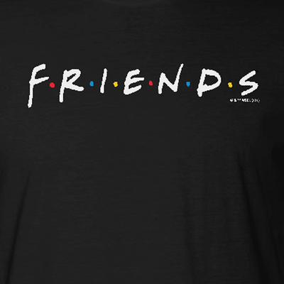 Friends Logo Adult Short Sleeve T-Shirt