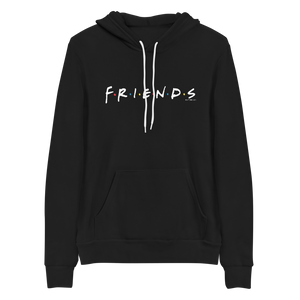Friends Logo Adult Fleece Hooded Sweatshirt