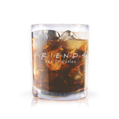 Friends Logo Laser Engraved Rocks Glass