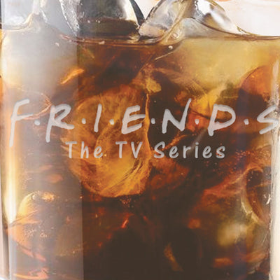 Friends Logo Laser Engraved Rocks Glass