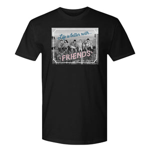Life is better with… FRIENDS Adult Short Sleeve T-Shirt