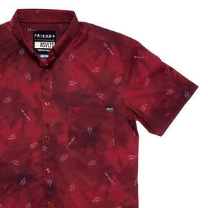 RSVLTS Friends The One with Ross & Rachel KUNUFLEX Short Sleeve Shirt