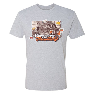 Friends Thanksgiving Throwback Adult Short Sleeve T-Shirt