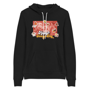 Friends Thanksgiving Throwback Adult Fleece Hooded Sweatshirt