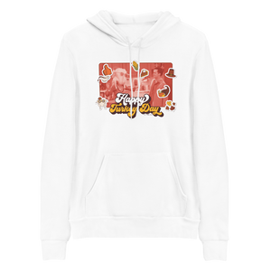 Friends Thanksgiving Throwback Adult Fleece Hooded Sweatshirt
