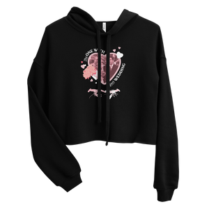 Friends The One With Your Wedding Women's Fleece Crop Sweatshirt