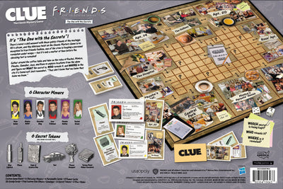 Friends Clue Board Game