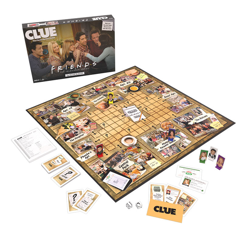 Friends Clue Board Game