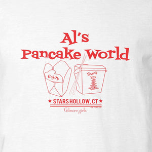 Gilmore Girls Al's Pancake World Adult Short Sleeve T-Shirt