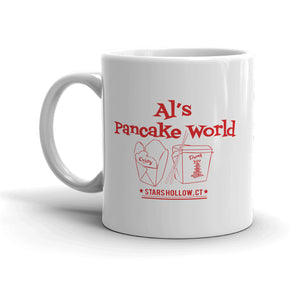 Gilmore Girls Al's Pancake World White Mug