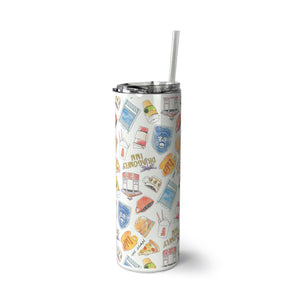 Gilmore Girls Pattern 20 oz Skinny Tumbler