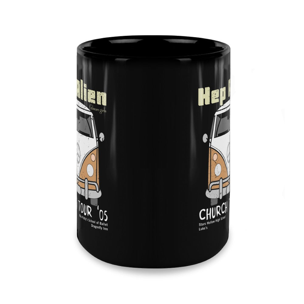Gilmore Girls Hep Alien Black Mug