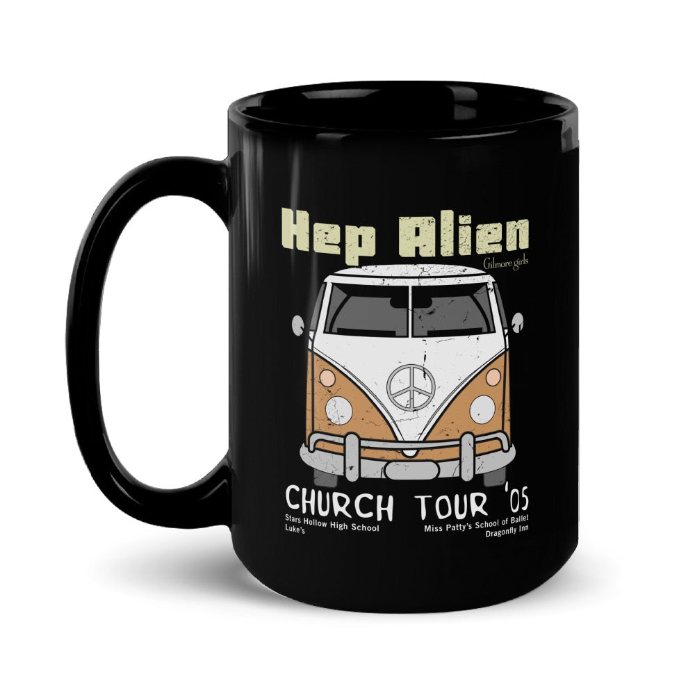 Gilmore Girls Hep Alien Black Mug