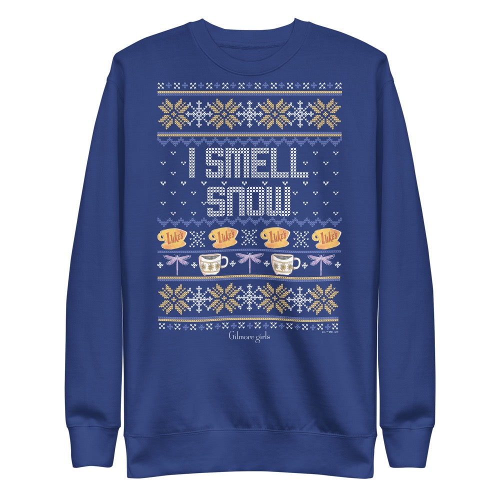 Gilmore Girls I Smell Snow Unisex Fleece Pullover