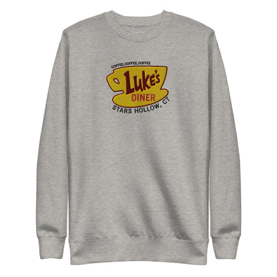 Gilmore Girls Luke’s Diner Embroidered Adult Sweatshirt