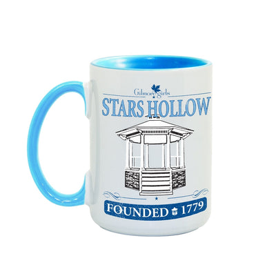Gilmore Girls Stars Hollow Two-Tone Mug