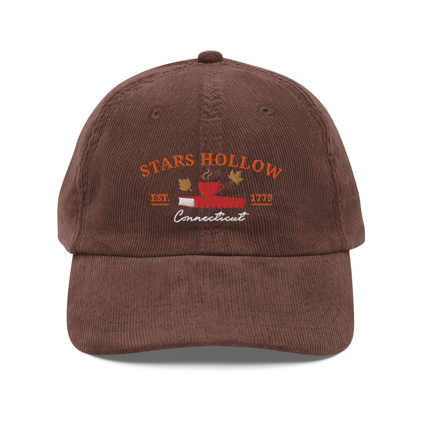 Gilmore Girls Stars Hollow Embroidered Corduroy Hat