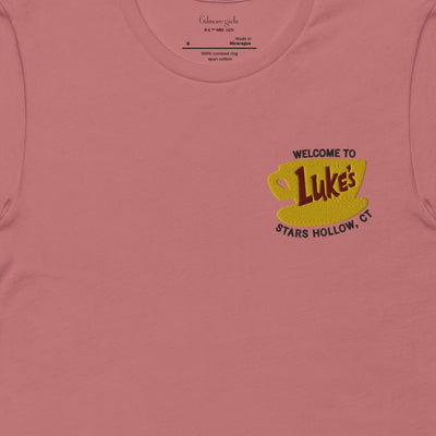 Gilmore Girls Welcome To Luke’s Embroidered Adult T-Shirt
