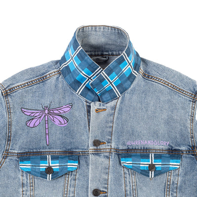 Exclusive Gilmore Girls Stars Hollow Hand-Painted Denim Jacket