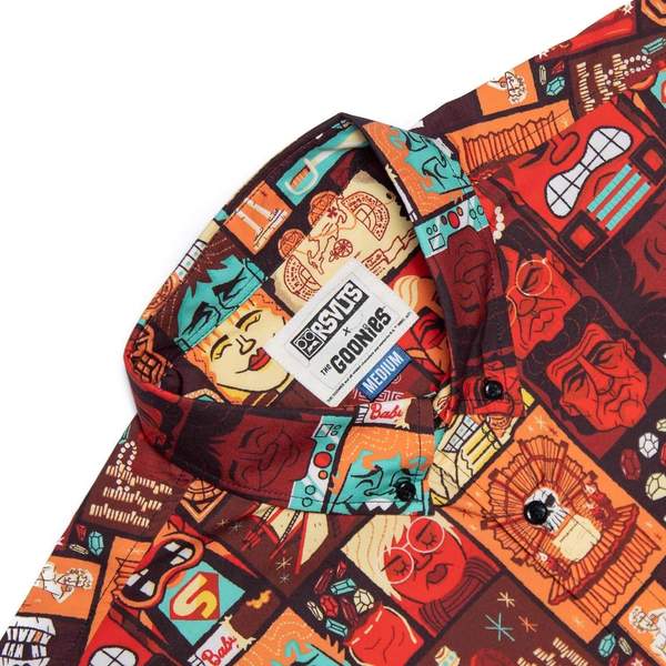 The Goonies Tiki Button Down Shirt