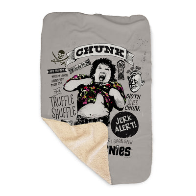 The Goonies Chunk Sherpa Blanket