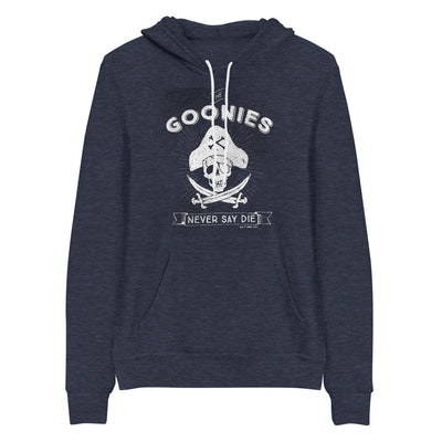 The Goonies Never Say Die  Adult Fleece Hooded Sweatshirt