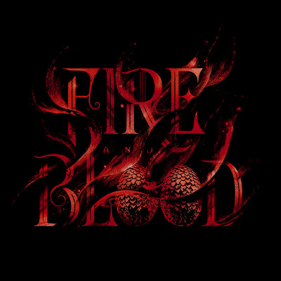 GOT Fire Blood Unisex Hooded Sweatshirt