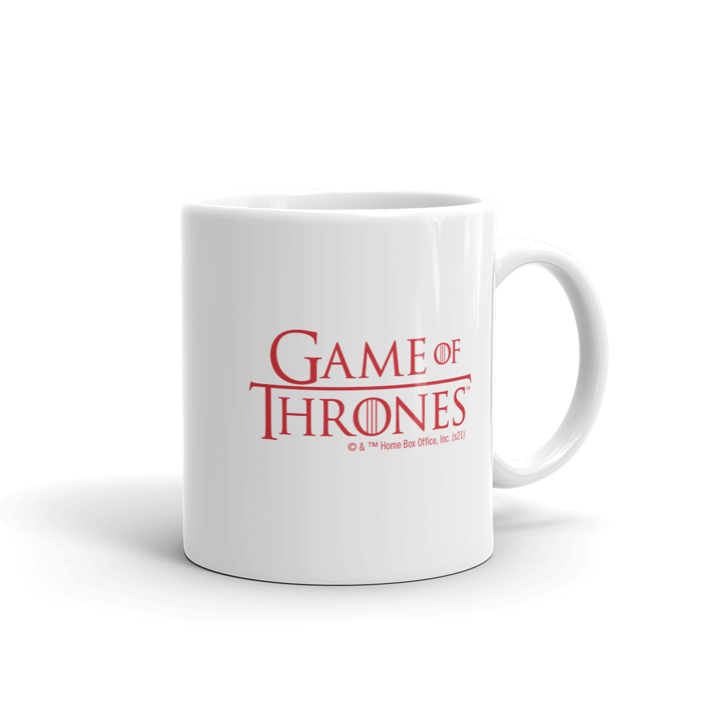 Game of Thrones House Lannister White Mug