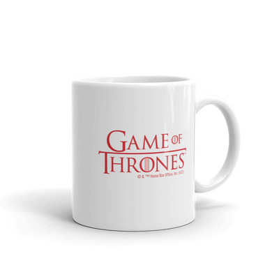 Game of Thrones House Lannister White Mug