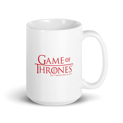 Game of Thrones House Lannister White Mug