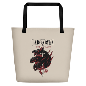 Game of Thrones House Targaryen Beach Bag