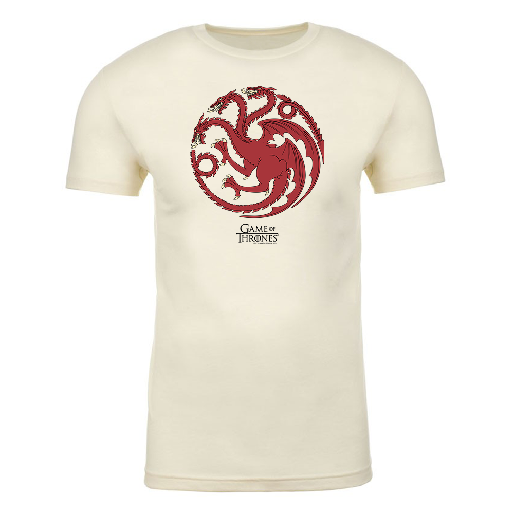 Game of Thrones House Targaryen Sigil Adult Short Sleeve T-Shirt